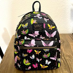 Pokémon Loungefly Butterfly Mini Backpack